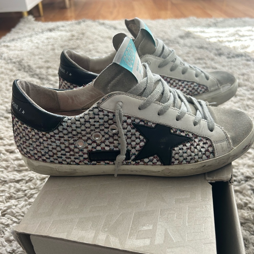 Golden Goose SuperStar Multi Lace Up